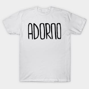 Philosophy, Adorno T-Shirt